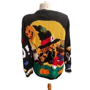 Eagle eye Halloween Women’s Sweater Hand Made